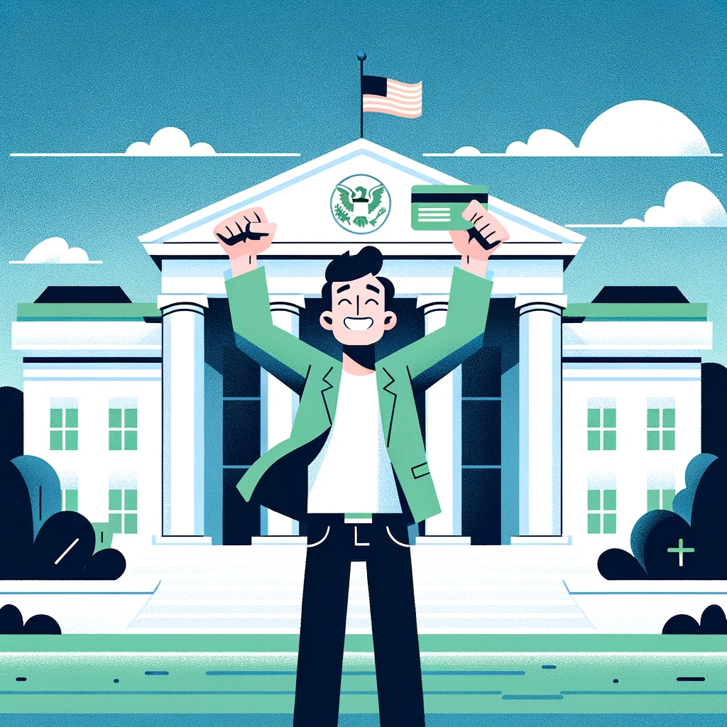 successfully getting a green card